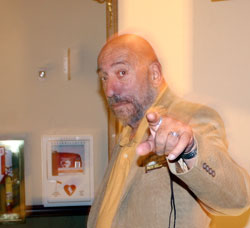 Sid Haig Pointing